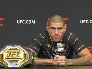 UFC Middleweight Champion Alex Pereira Answers Questions From The Media Following UFC 281: Adesanya vs Pereira, Live From Madison Square Garden in New York City on November 12 2022