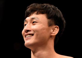 Featherweight fighter Dooho Choi after TUF 23 FINALE vs Thiago Tavares