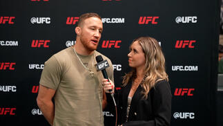 BMF Champ Justin Gaethje Chats About His Upcoming Lightweight Bout Against Max Holloway For The BMF Title At UFC 300, Live From Las Vegas On April 13, 2024
