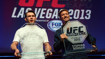 Watch the induction ceremony of Forrest Griffin into the UFC Hall of Fame